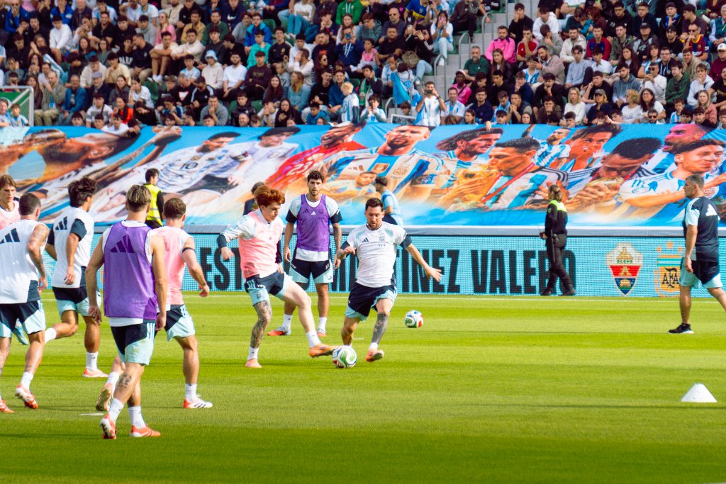 ⚽ La Ruta de los Campeones junto a la Selección Argentina en Elche