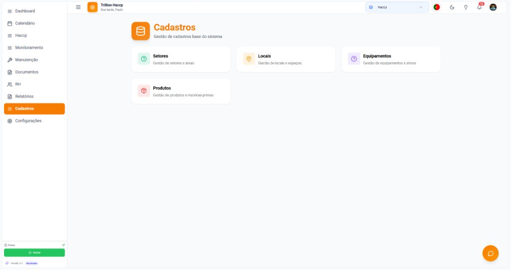 Cadastros