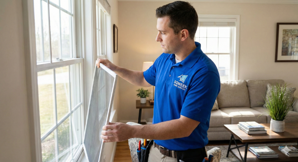 We Remove All Window Screens