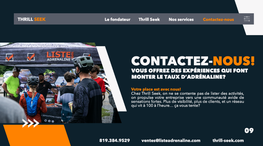 Contactez-nous!