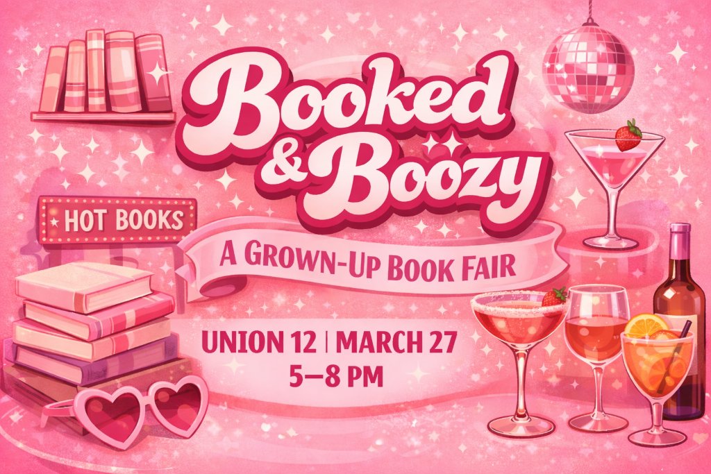 Union 12 Booked & Boozy: A Grown-Up Book Fair