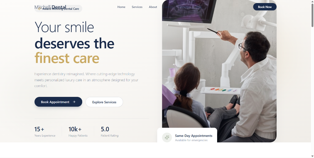 Mitchell Dental - Award-Winning Dental Practice