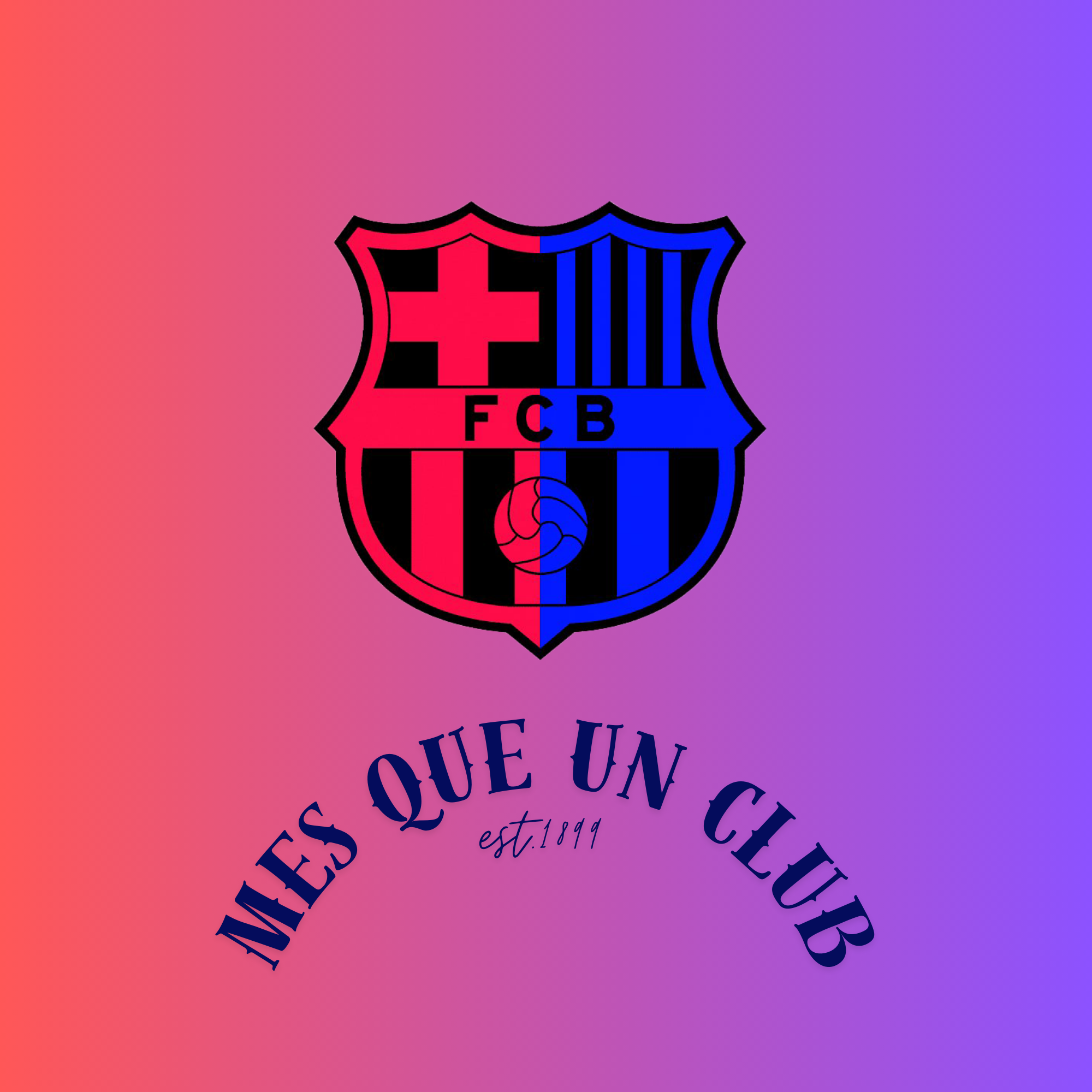 FC Barcelona History app template preview