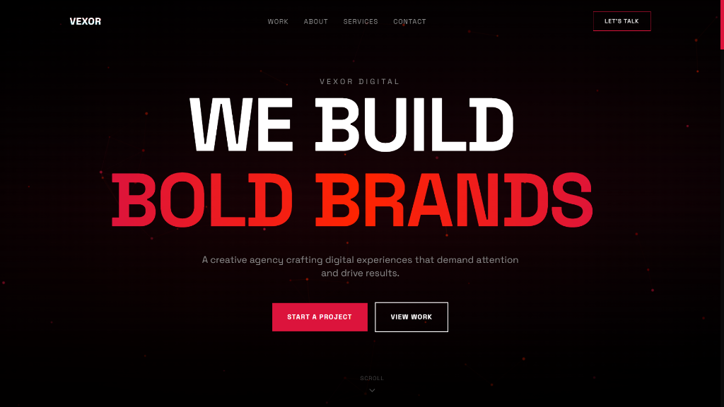 Creative Agency template preview