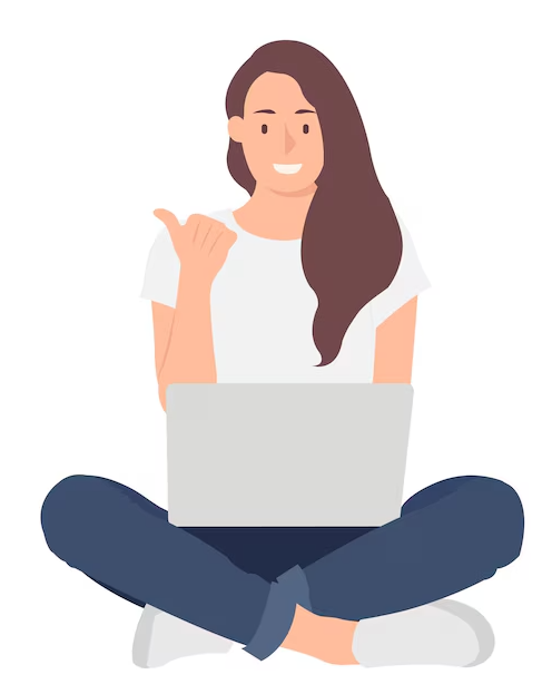 Illustration of person
