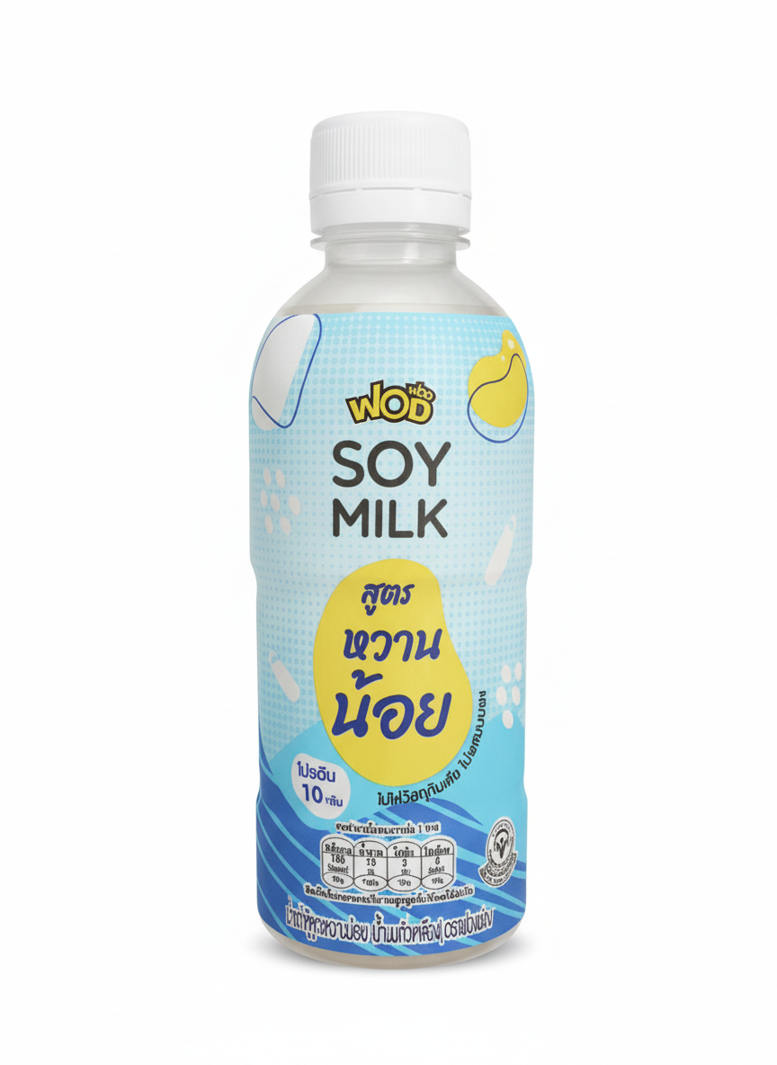 Low Sugar Soy Milk