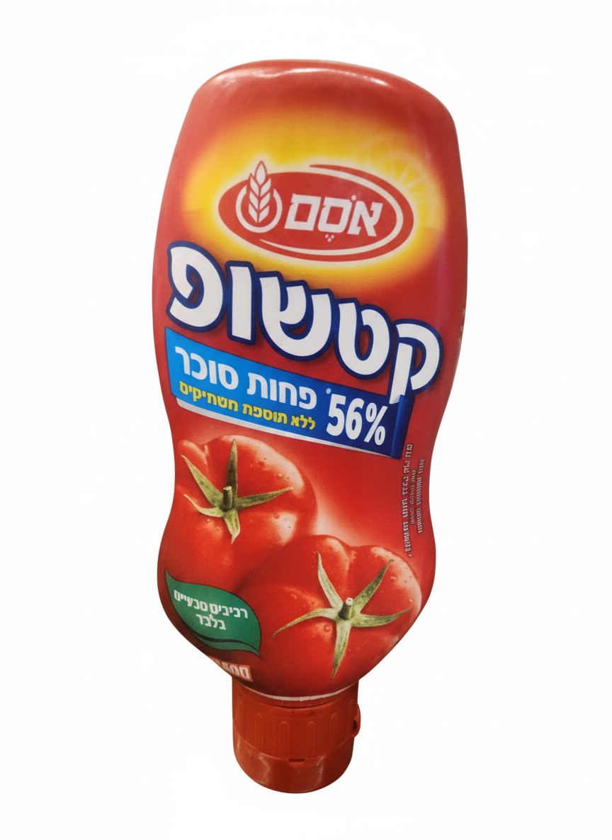 Ketchup 56% Less Sugar