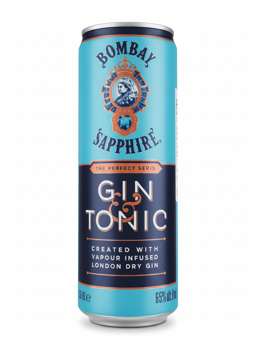 Bombay Sapphire Gin & Tonic