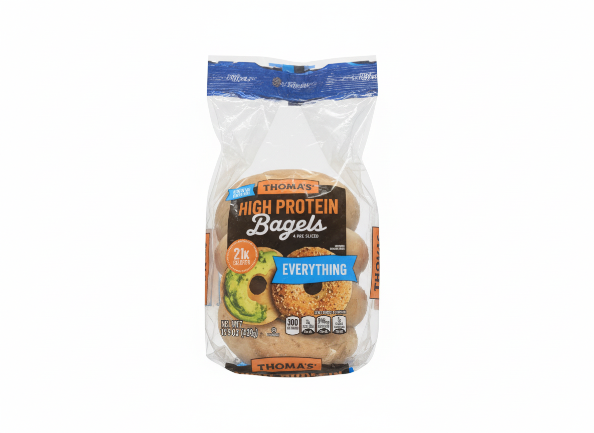 Thomas' High Protein Everything Bagels