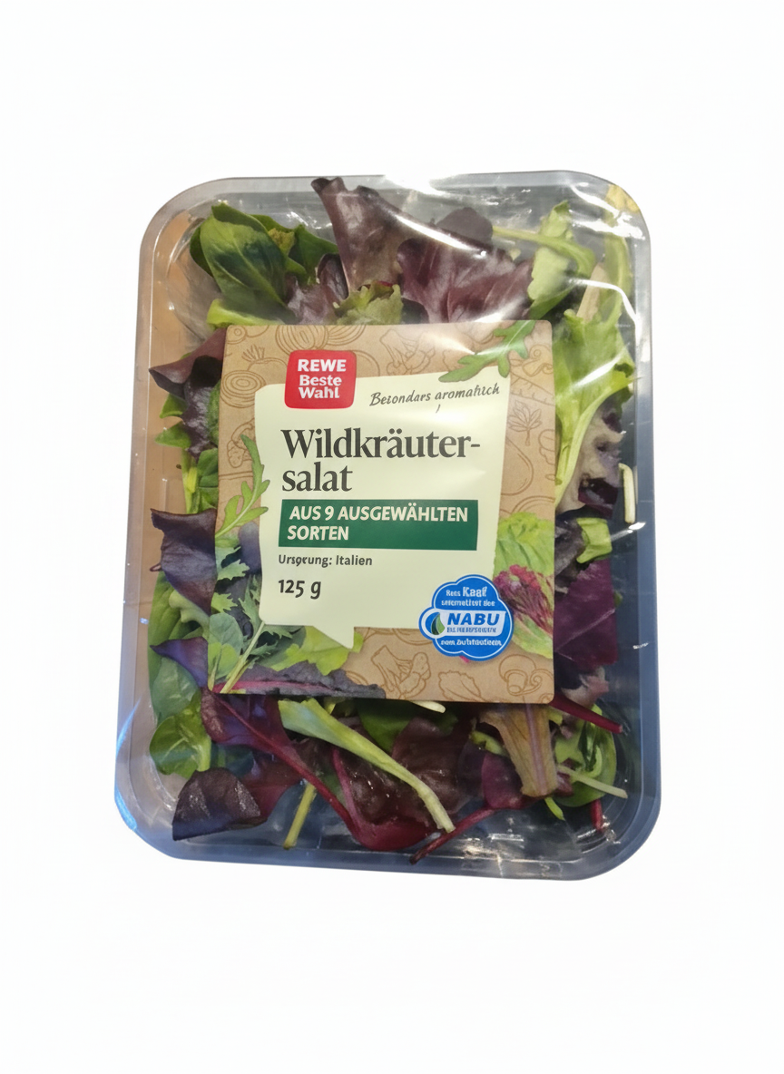 Wild herb salad