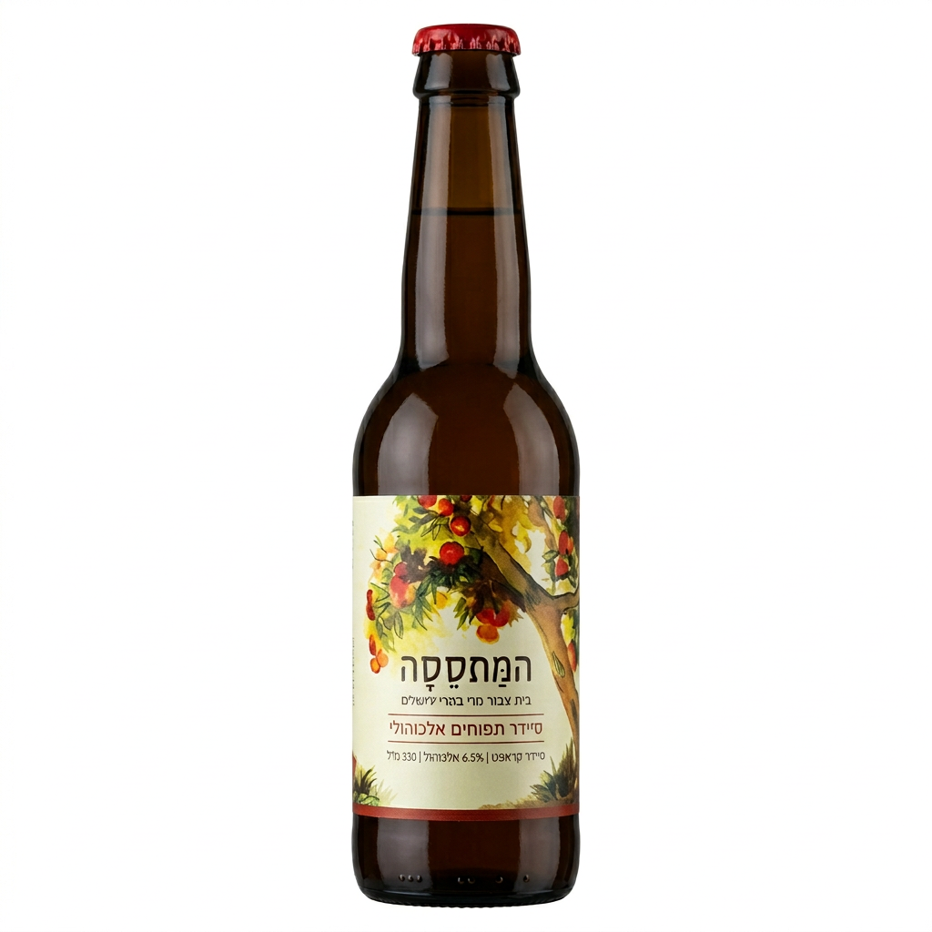 Semi-dry Alcoholic Apple Cider