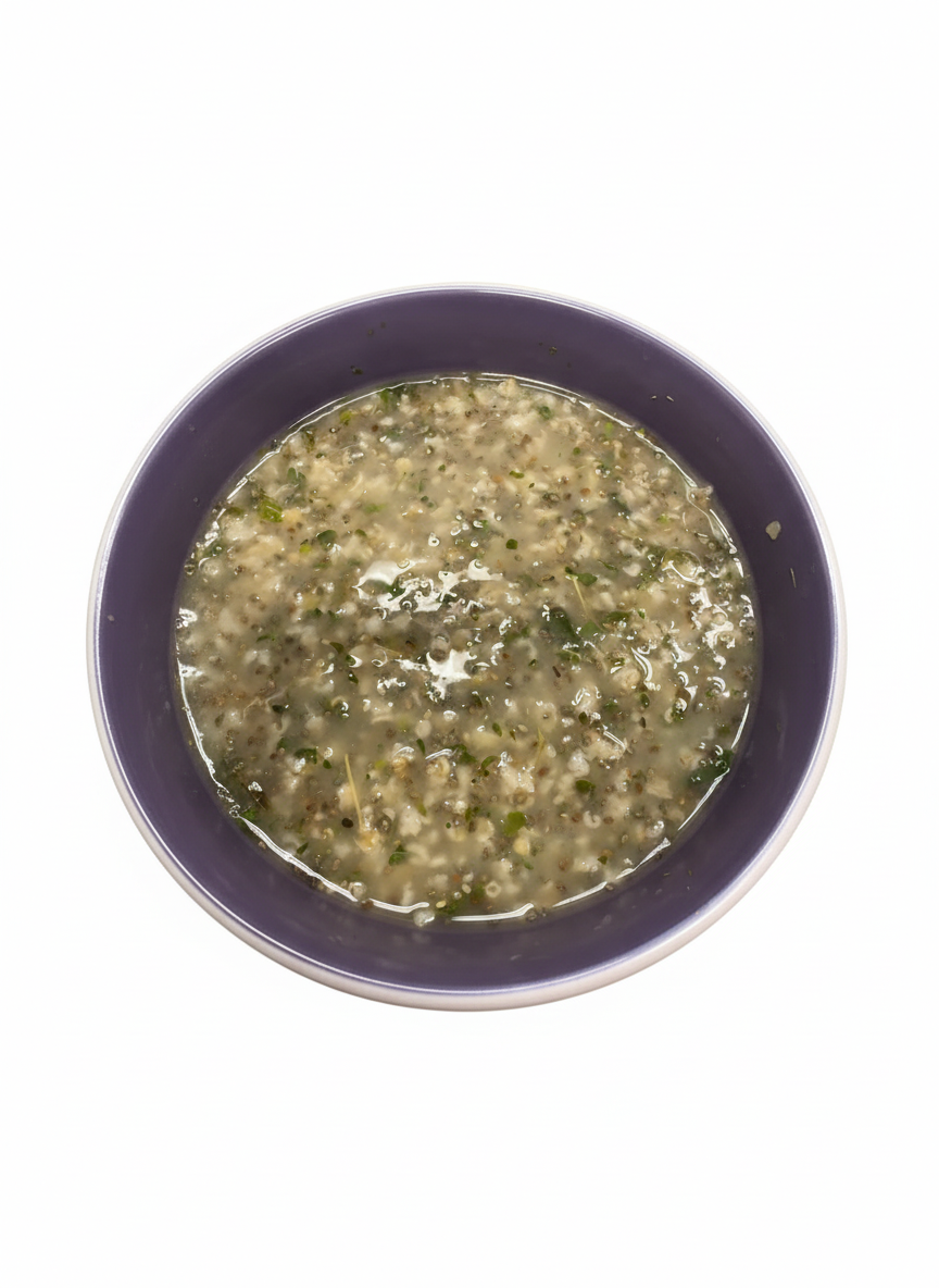 Savory Grain & Herb Soup
