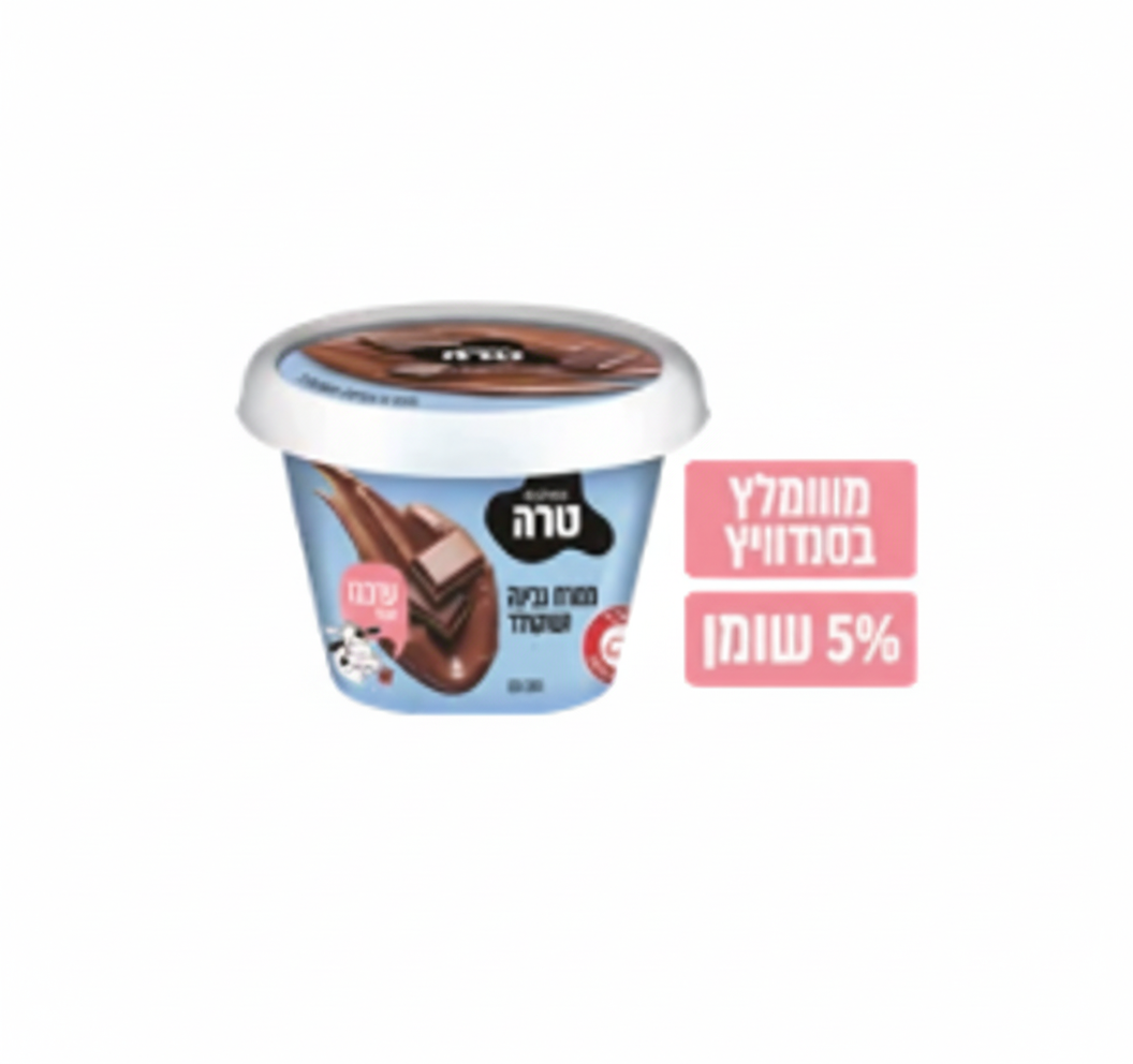 Cream and chocolate spread
