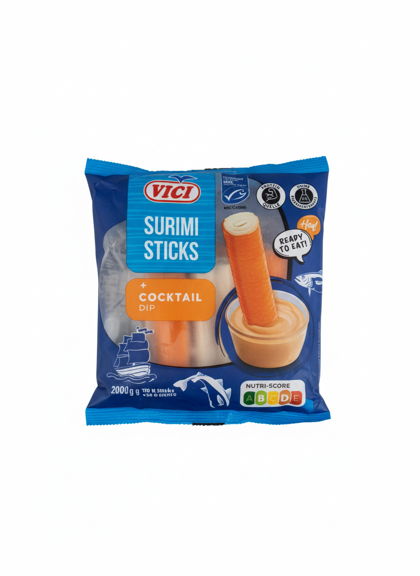 Surimi Sticks + Cocktail Dip