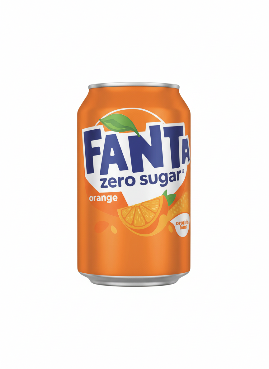 Fanta Zero Sugar Orange