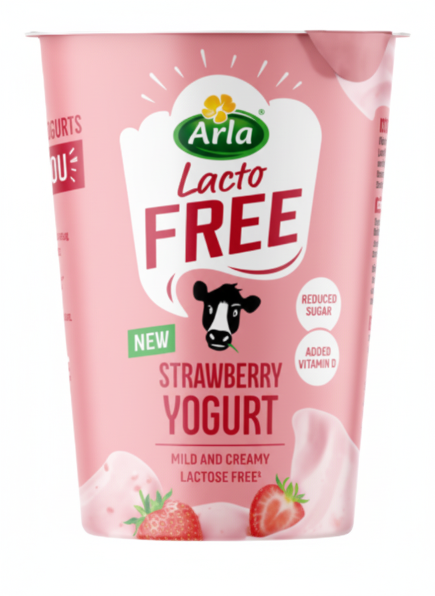 Lacto Free Strawberry Yogurt