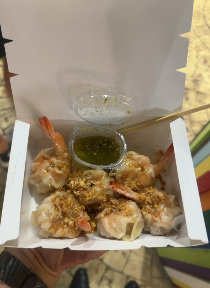 Shrimp Shumai with Seafood Sauce