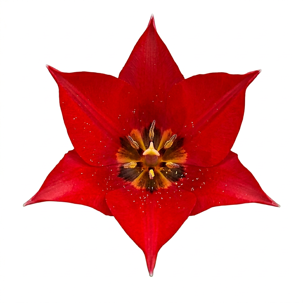 Red Wild Tulip