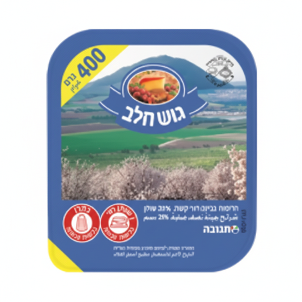 28% fat yellow cheese 400 grams
