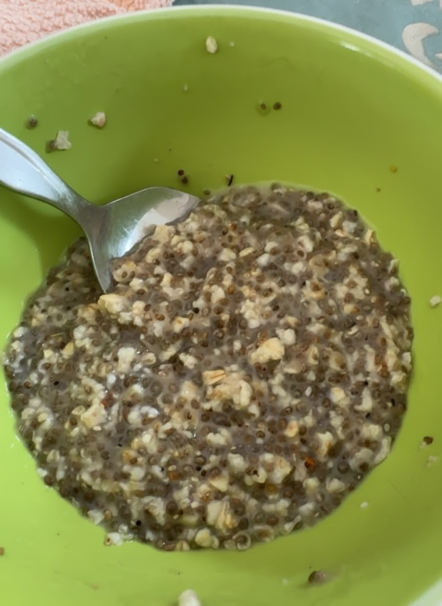 Chia Seed and Oat Breakfast