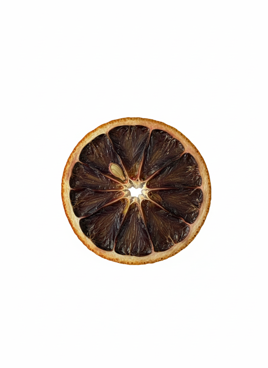 Dehydrated Blood Orange Slice