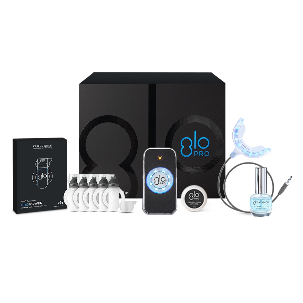 GLO At-Home Whitening Kit + Stain Protection