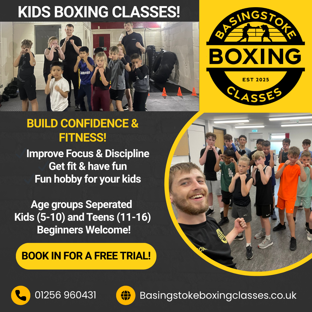 Boxing club template preview