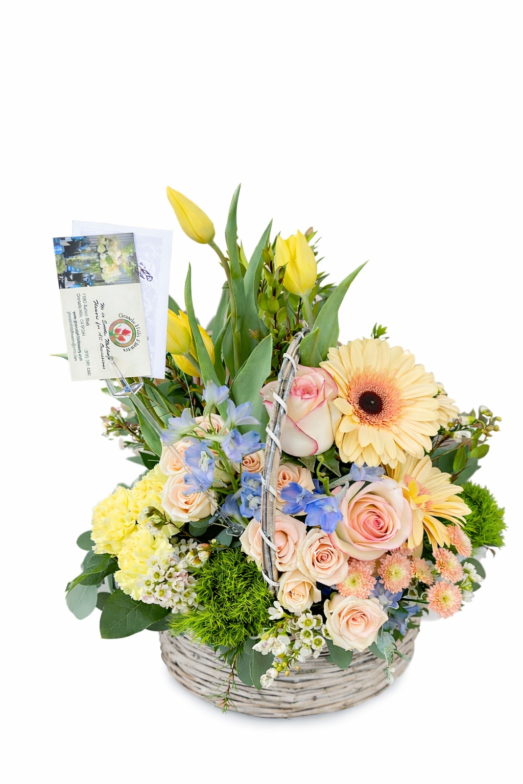 Pastel Garden - Fresh flower arrangement from Granada Hills Florist, arrangements for easter