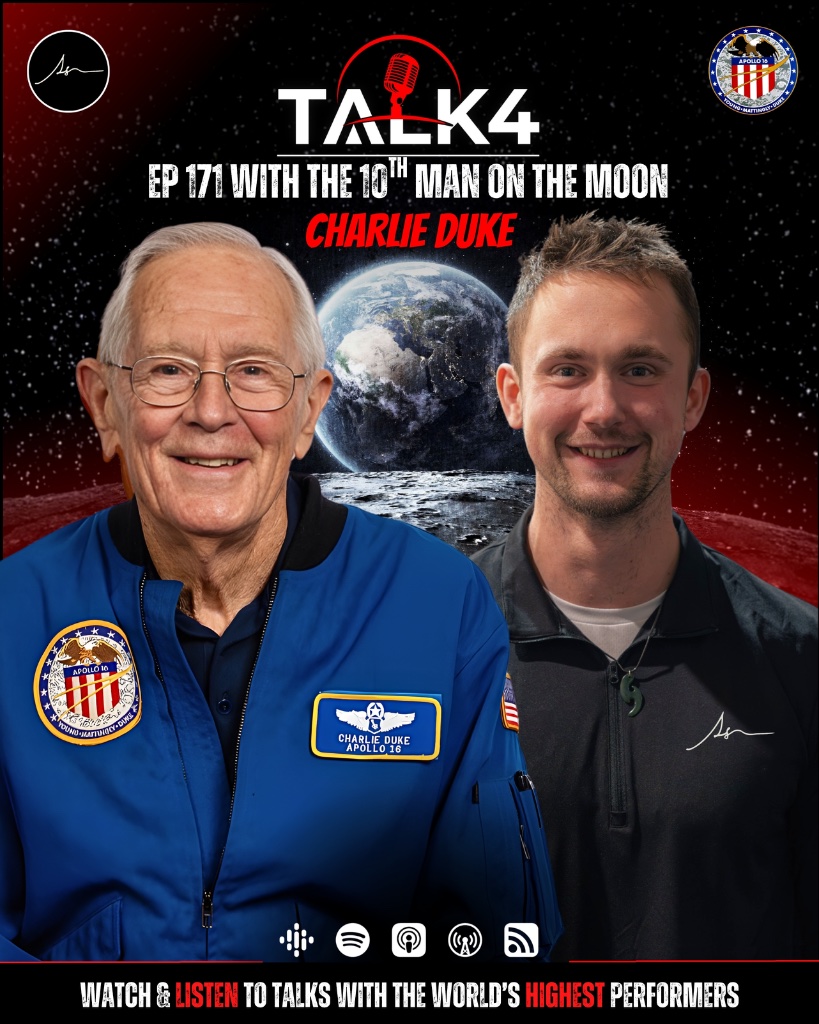 Apollo 16 Moonwalker Charlie Duke on Truth, Pressure, and Standing on Another World