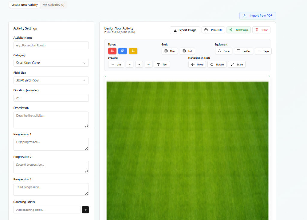 Activity Creator