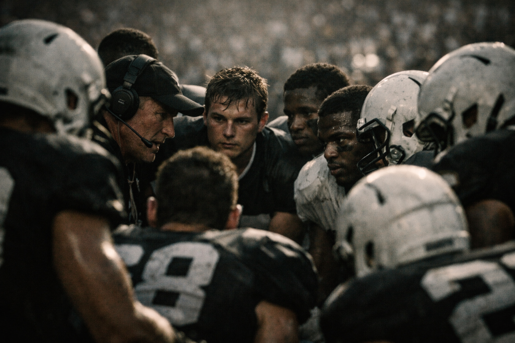 Coaching huddle