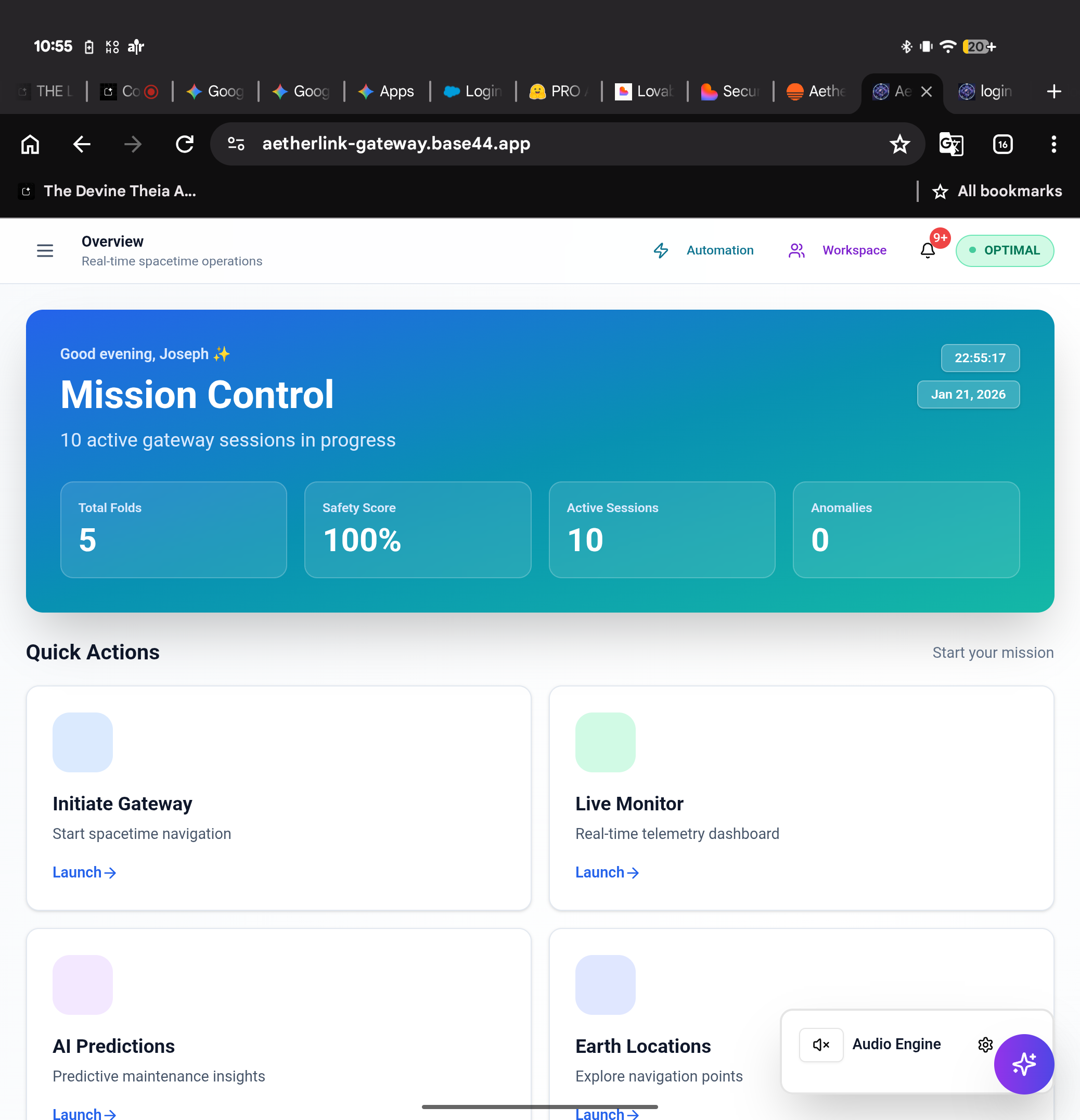 Aetherlink  template preview