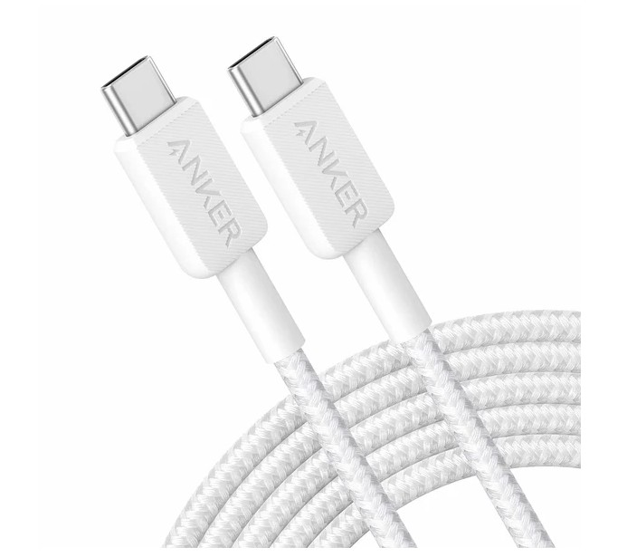 Anker USB-C to USB-C Cable 3ft White