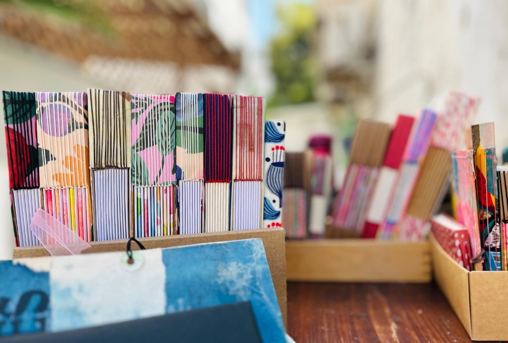 Handmade journals and paper goodies