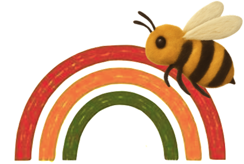 Rainbow and Bee