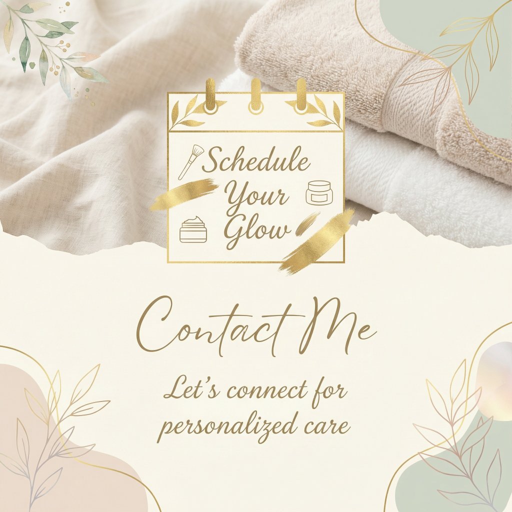 Contact Me - Schedule Your Glow