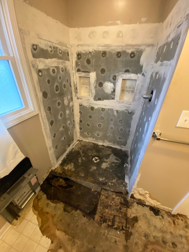 Bathroom renovation