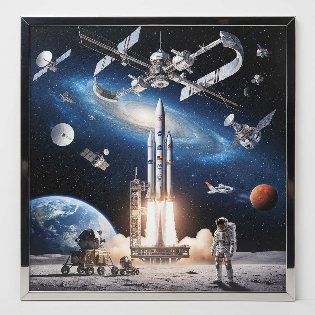 Global Space Endeavours: A Year of Milestones and Innovations