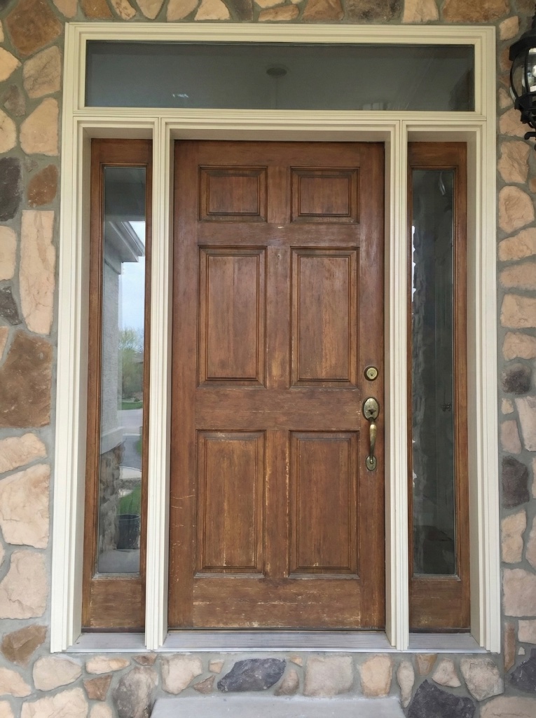 Entry with Sidelites Upgrade — before installation