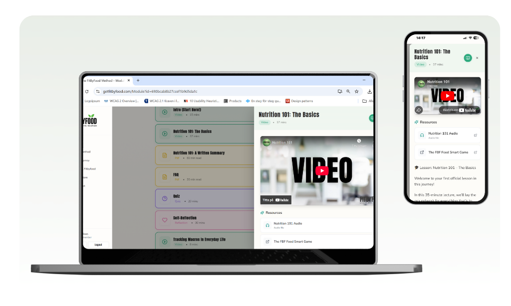 Module interface preview