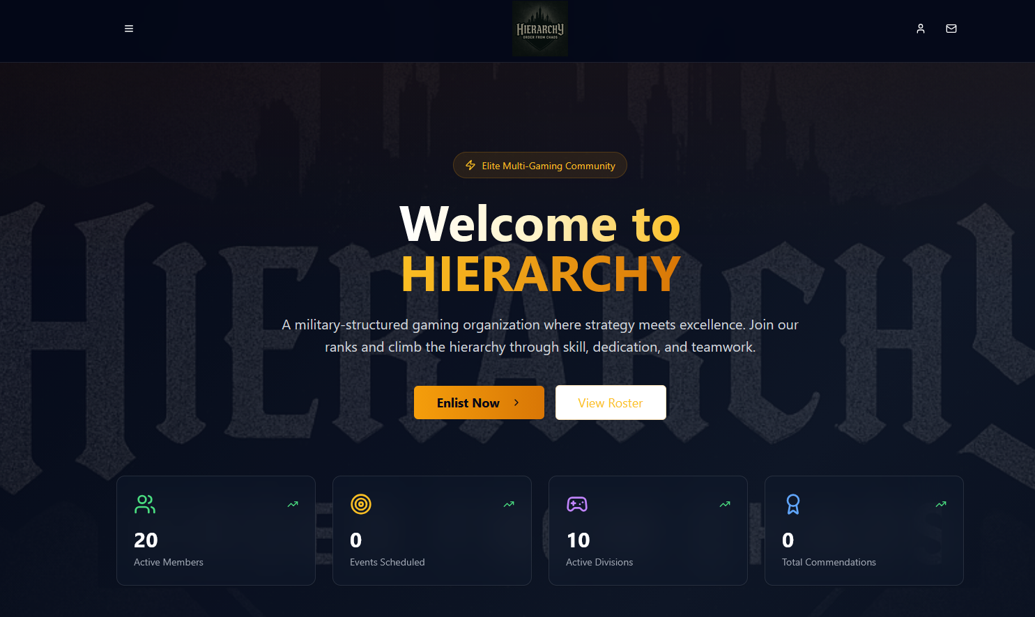 Gaming Community Template template preview