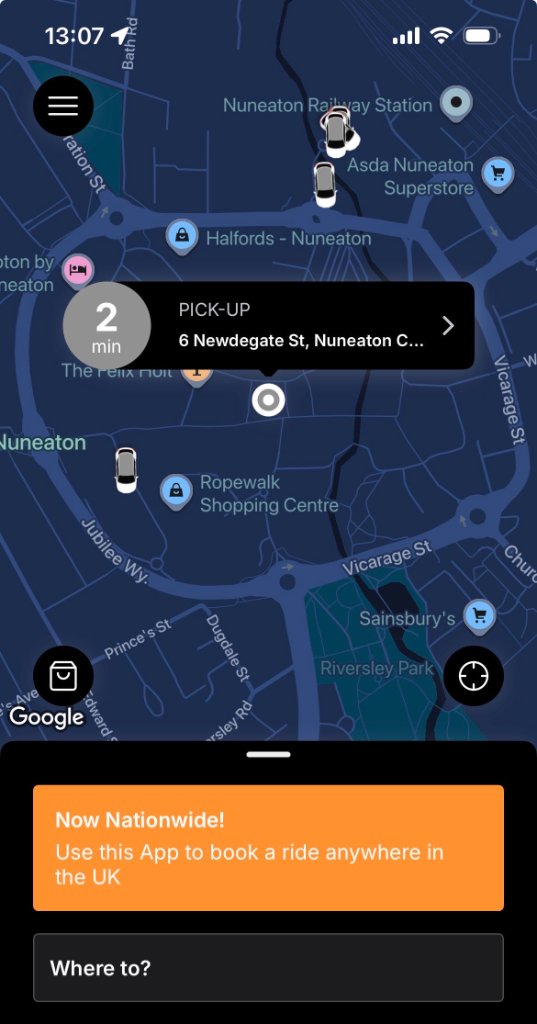 MI Taxis App