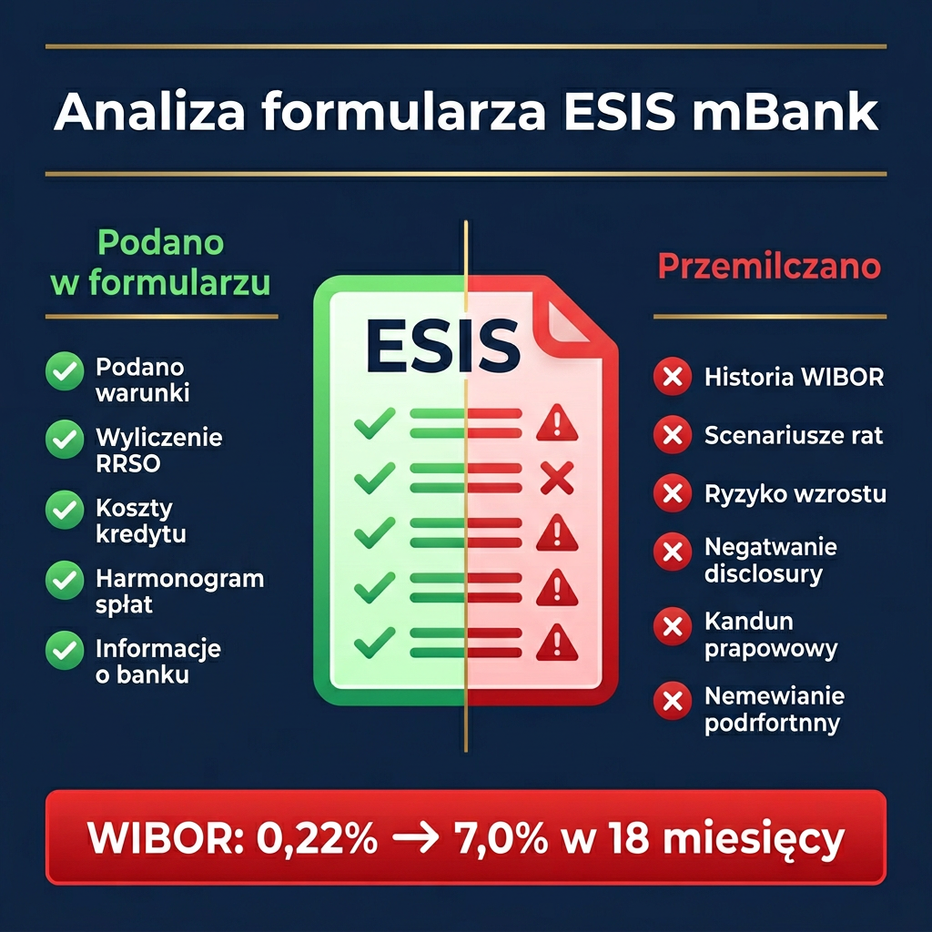 Masz kredyt hipoteczny w mBanku? Sprawdź, czego bank nie powiedział Ci przed podpisaniem umowy