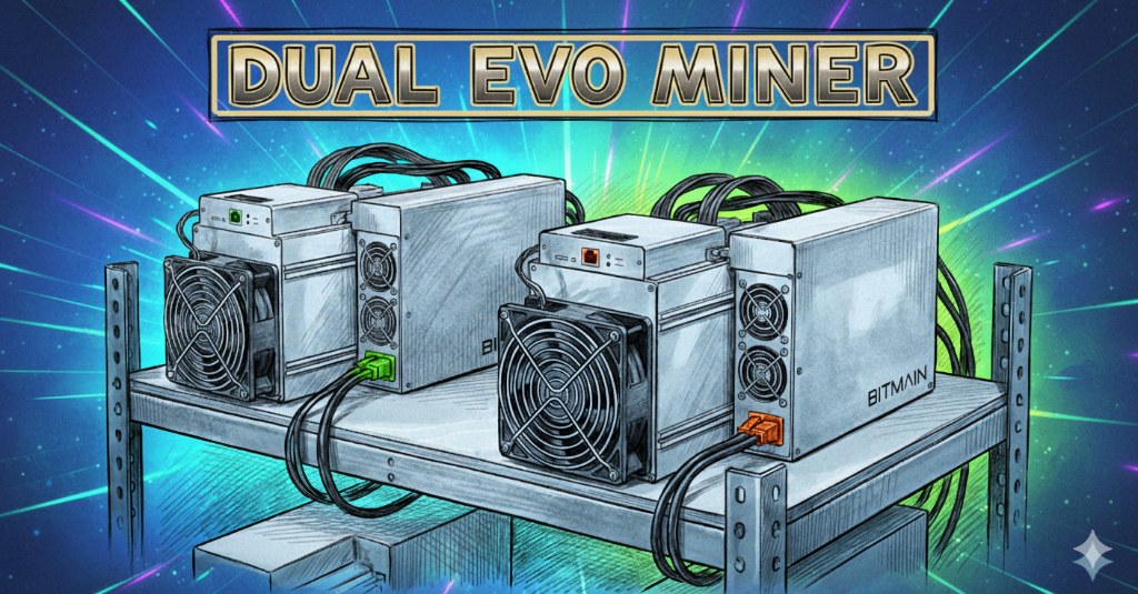 Dual Evo Mining Asic S21 Pro