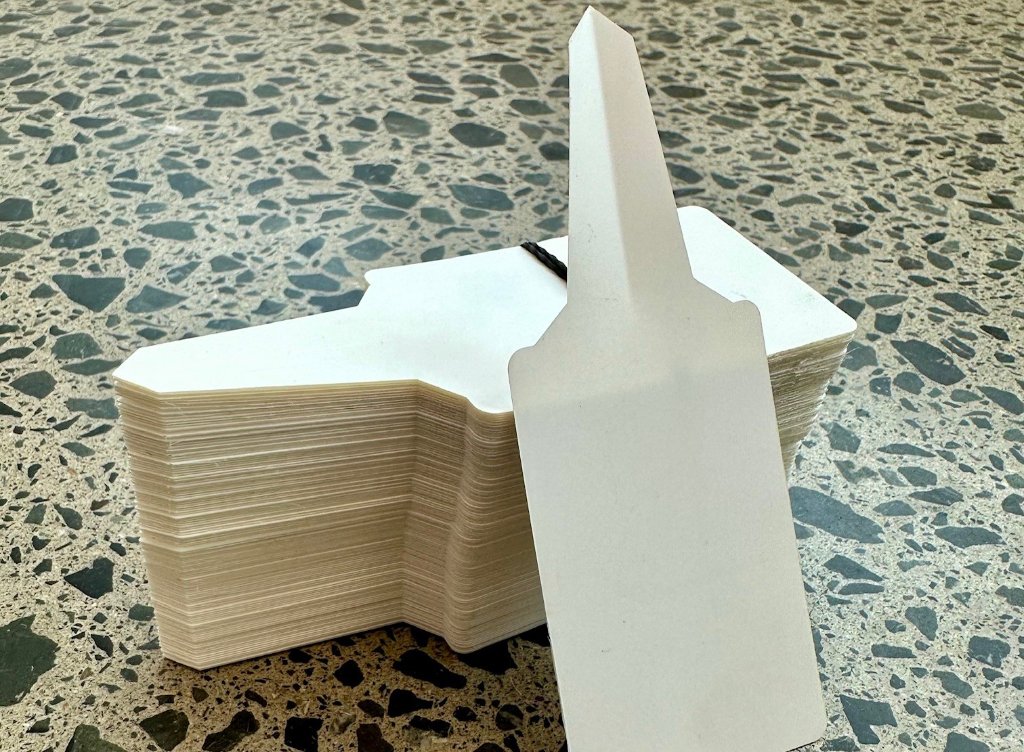 Blank Push-in Labels
