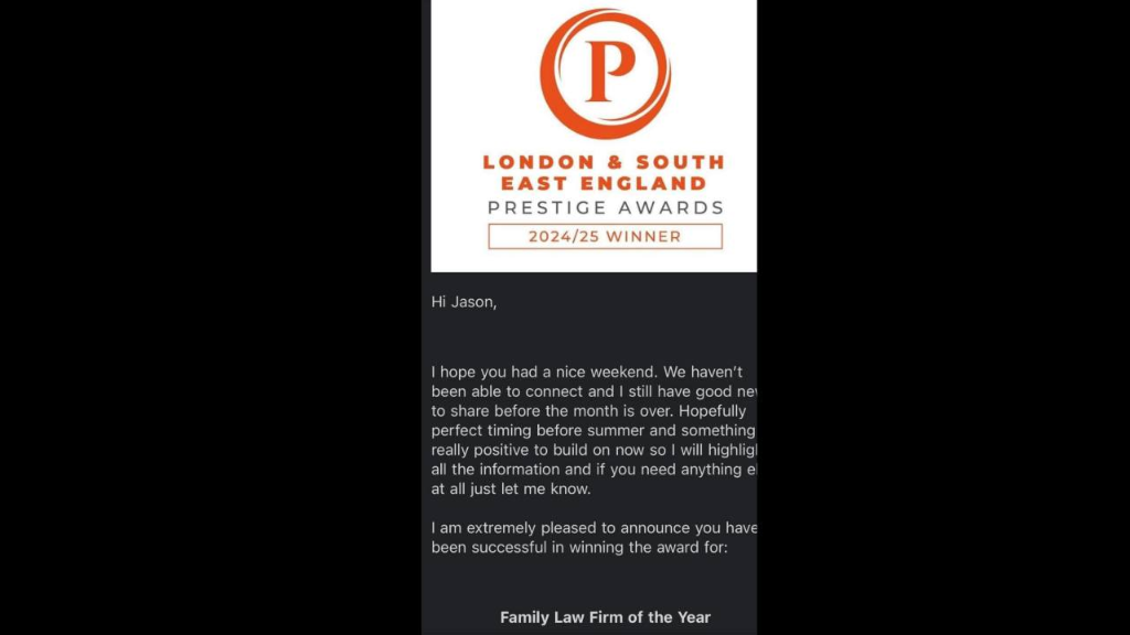 Prestige Award