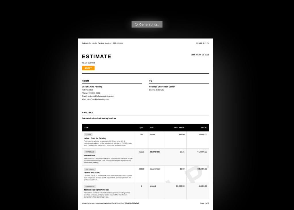 Smart Estimates
