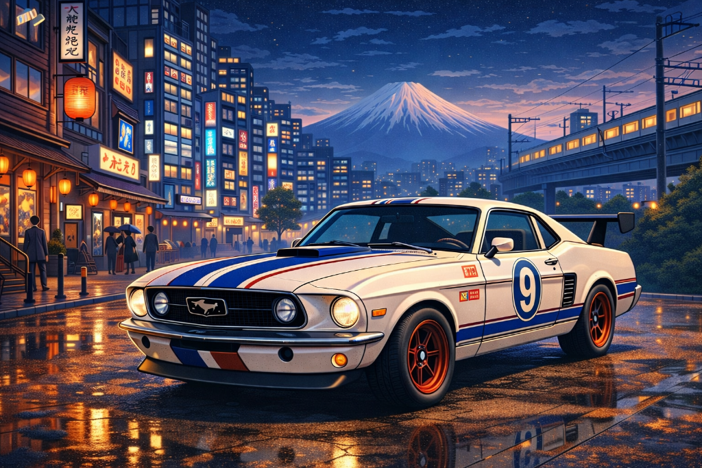 American Muscle Mouse Pad