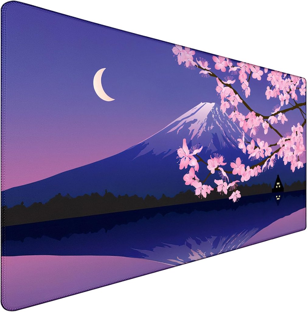 Sakura Moon Mouse pad