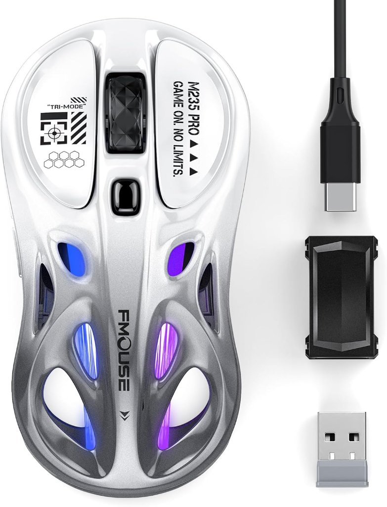 Silver Star Gaming Mouse White